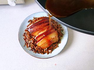 #肥而不腻，入口即化的干豆角扣肉的做法图解16