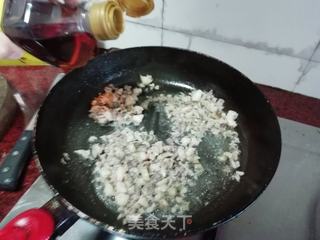 三色藜麦生蚝炒饭的做法步骤:9