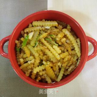 干煸土豆条的做法步骤：10