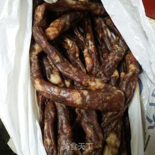 蒸干肠的做法步骤：1