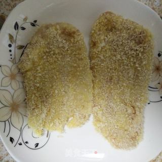 炸鸡排的做法步骤：7