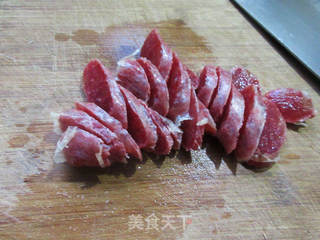 香肠腐竹菠菜的做法步骤：4