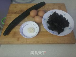 #黄瓜炒木耳鸡蛋的做法图解2
