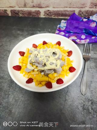 芋头玉米沙拉的做法步骤：5