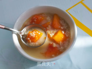 燕麦木瓜粥的做法步骤:7