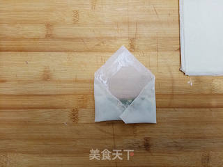 荠菜鲜肉春卷的做法步骤:9