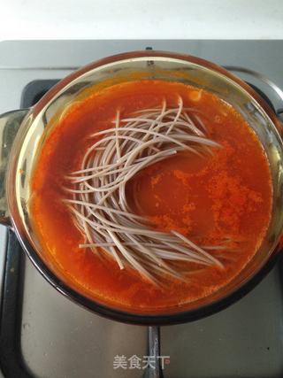 西红柿菌菇荞麦面的做法步骤:10