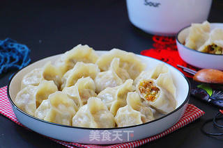 大白菜素蒸饺的做法步骤:15