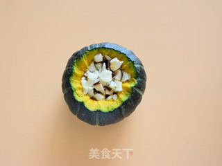 香菇荸荠南瓜盏的做法步骤:4