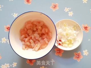 虾仁小米炒饭的做法步骤:4