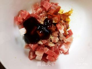 蚝油肉粒螺丝意面的做法步骤：4