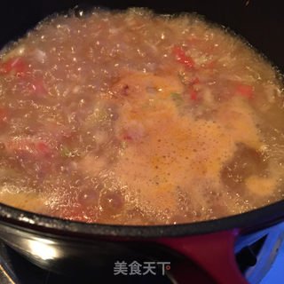 肉末番茄时蔬粥的做法步骤：9