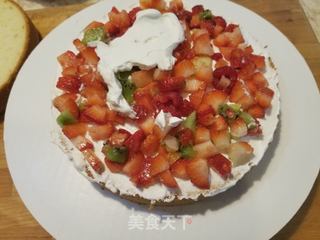 水果生日蛋糕的做法步骤:6