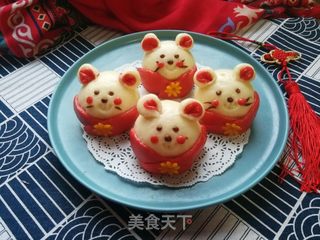 福鼠馒头的做法步骤:23