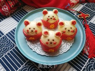 福鼠馒头的做法步骤:24
