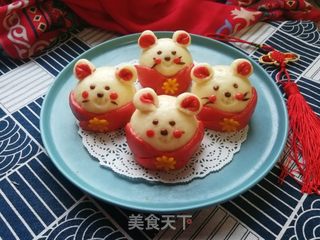 福鼠馒头的做法步骤:26
