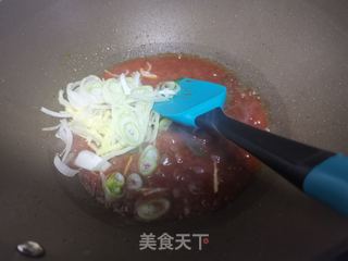 番茄汁大虾的做法步骤:7