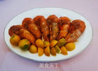 番茄汁大虾的做法步骤:14