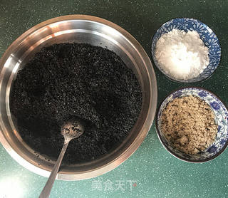 核桃芝麻粉的做法步骤:9