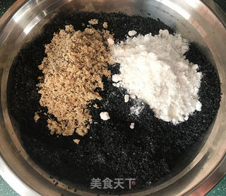 核桃芝麻粉的做法步骤:10
