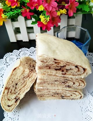 红豆沙千层饼的做法步骤:12