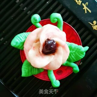 鲜花馒头的做法步骤:37