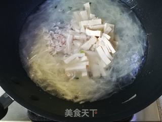 虾皮萝卜豆腐汤的做法步骤:6