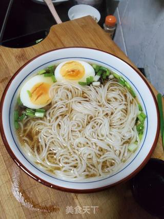 菌菇汤面的做法步骤:7