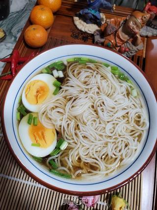 菌菇汤面的做法步骤:9