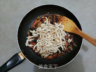 鱼香鸡丝的做法步骤:9