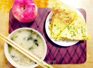 快手早餐饼的做法步骤:13