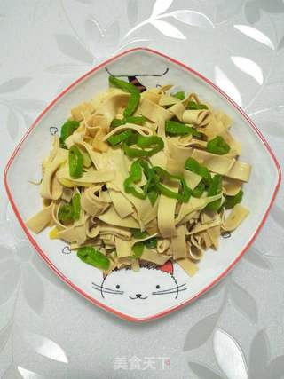 椒香干豆腐条的做法步骤:6