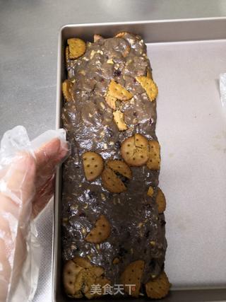 可可黑糖雪花酥的做法步骤:10