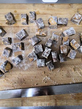 可可黑糖雪花酥的做法步骤:13