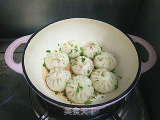 水煎包的做法步骤:16