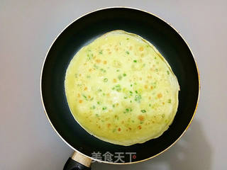 葱香鸡蛋软饼的做法步骤:8