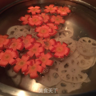 莲藕西兰花小拌菜的做法步骤：3