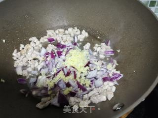 香辣肉丁酱的做法步骤:5