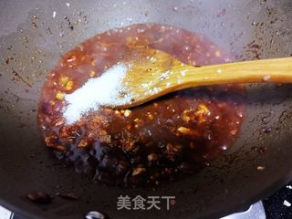 香辣肉丁酱的做法步骤:10