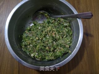 茴香猪肉馅饼的做法步骤:4