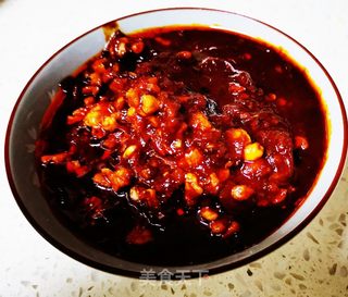 香辣肉丁酱的做法步骤:12