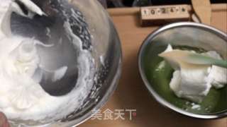 第四个抹茶味食谱--抹茶舒芙蕾松饼(无泡打粉版)的做法步骤:5
