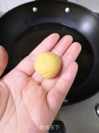 红薯糯米球的做法步骤:8
