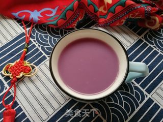 紫薯百合燕麦米浆的做法步骤:9
