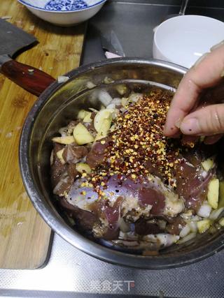 香辣烤羊腿的做法步骤:7