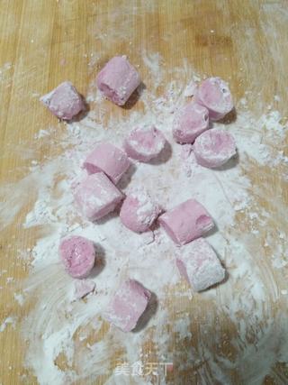 彩色芋圆的做法步骤:5