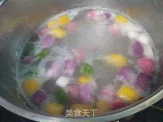 彩色芋圆的做法步骤:7