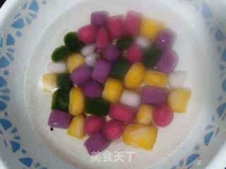 彩色芋圆的做法步骤:8