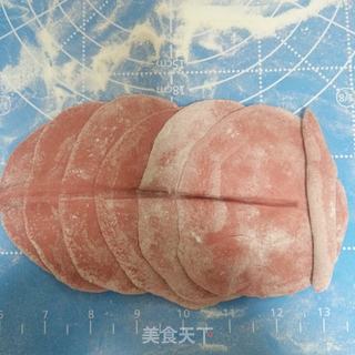 红玫瑰花卷的做法步骤:7