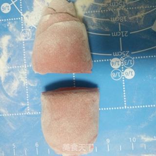红玫瑰花卷的做法步骤:9